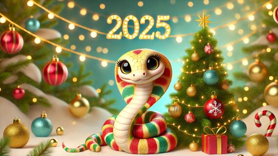 С наступающим Новым Годом 2025